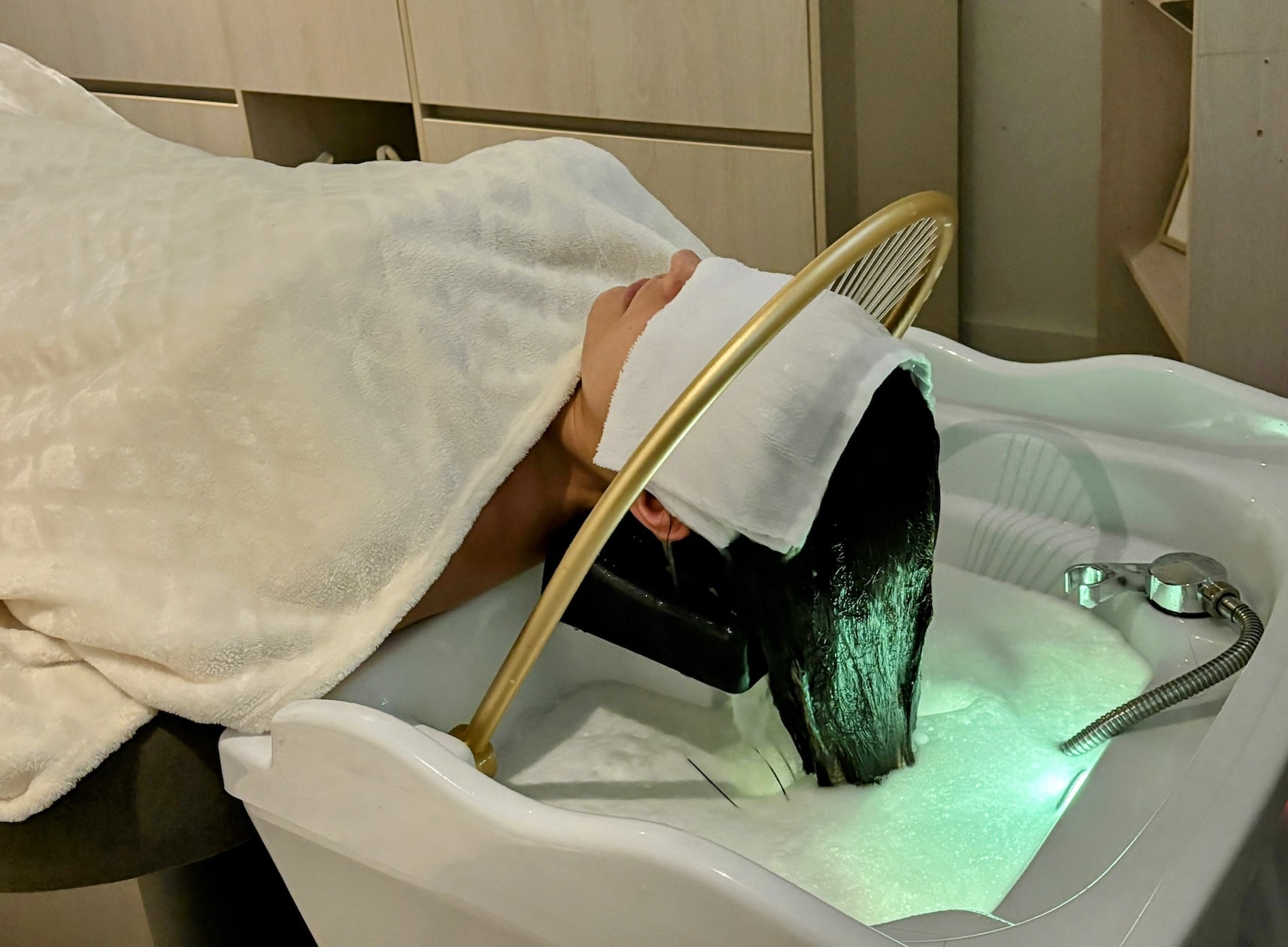 Japanse Head Spa bij Saza